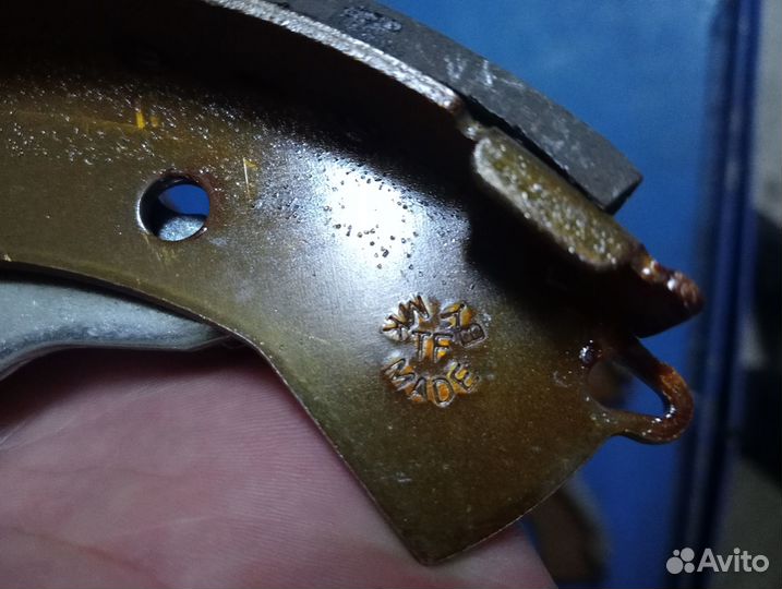 Колодки барабанные, задние KIA RIO III 2011-2017г