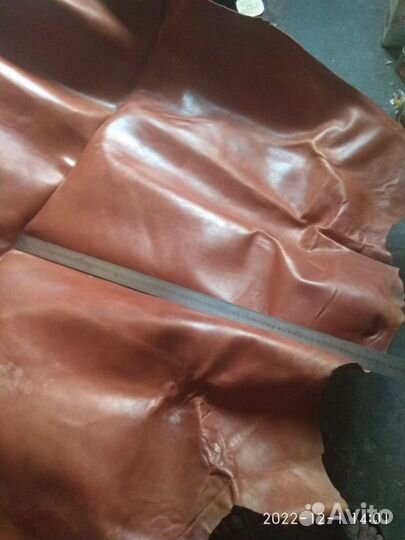 Полотно кожа Шкура быка, кожа хром ял