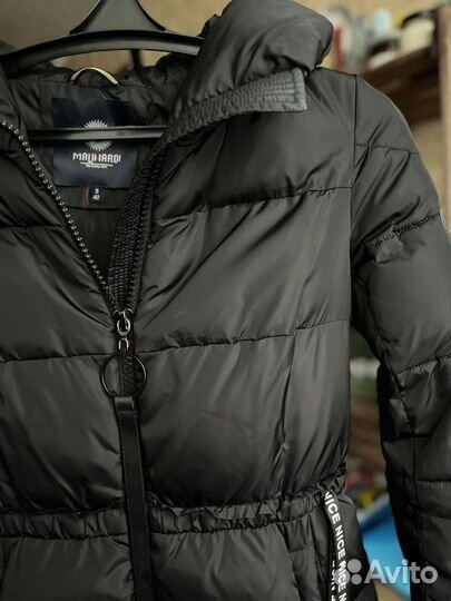 Пуховик женский длинный