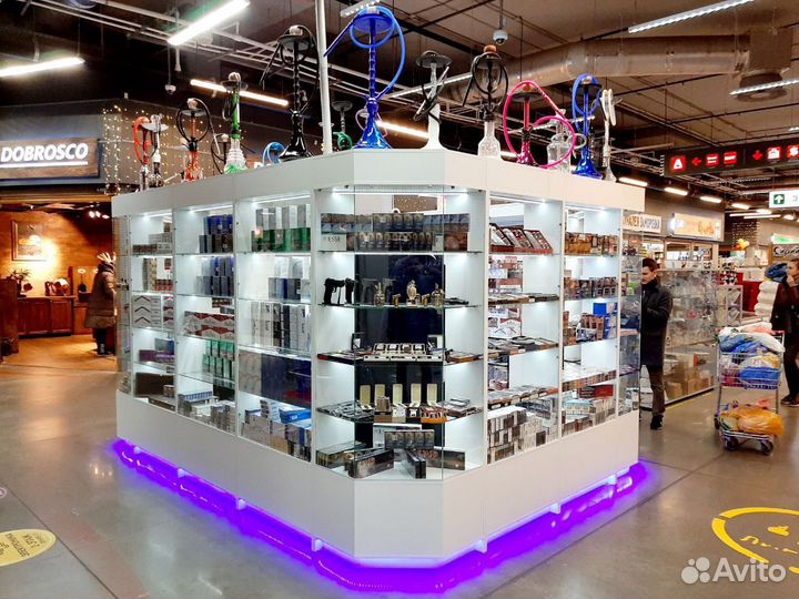 Торговый островок витрина