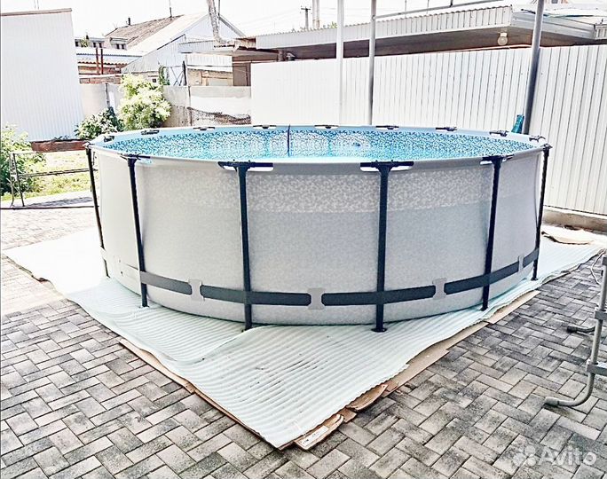 Каркасный бассейн 366х100 с комплектом