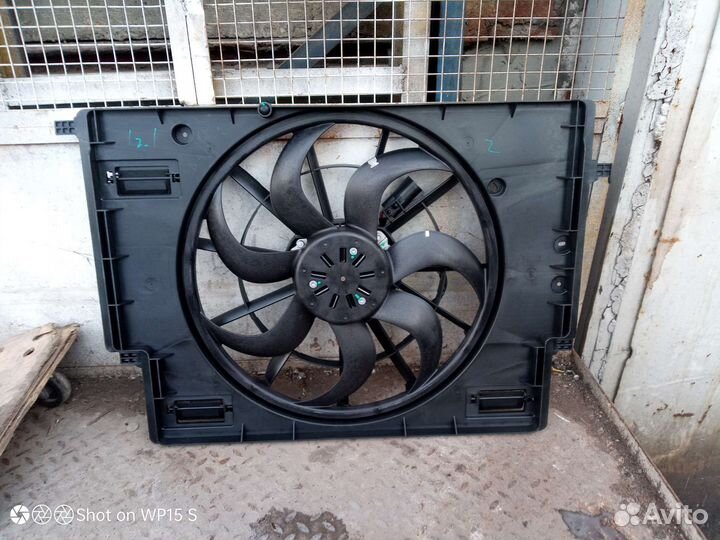 Вентилятор диффузор радиатора geely Tugella FY11