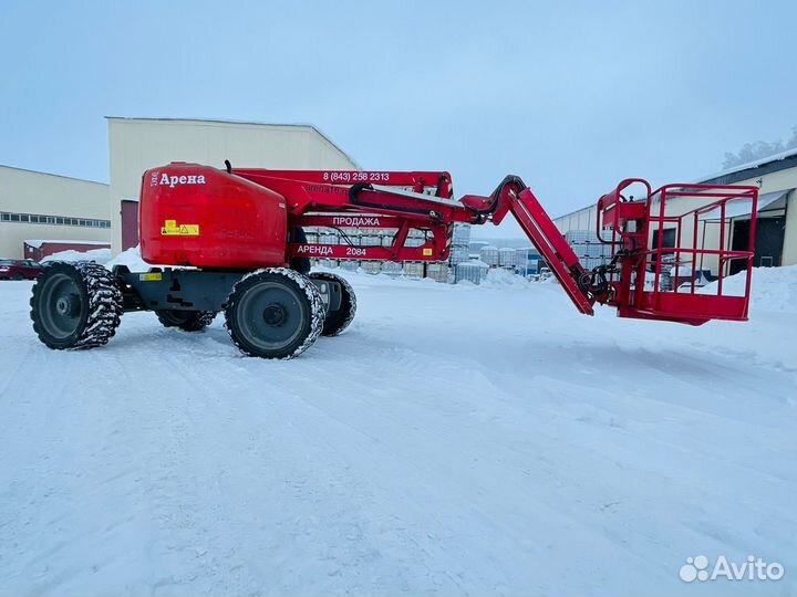Аренда самоходных коленчатых подъемников