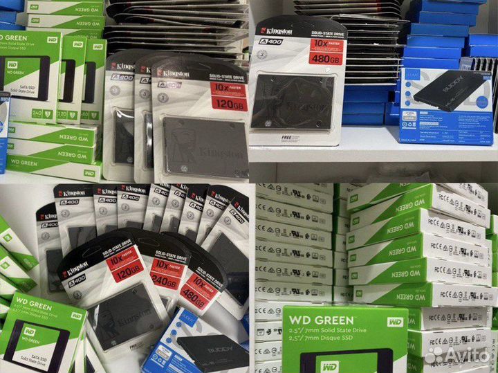 Новые SSD Kingston 240Gb 480 1Tb M2 Жесткие Диски