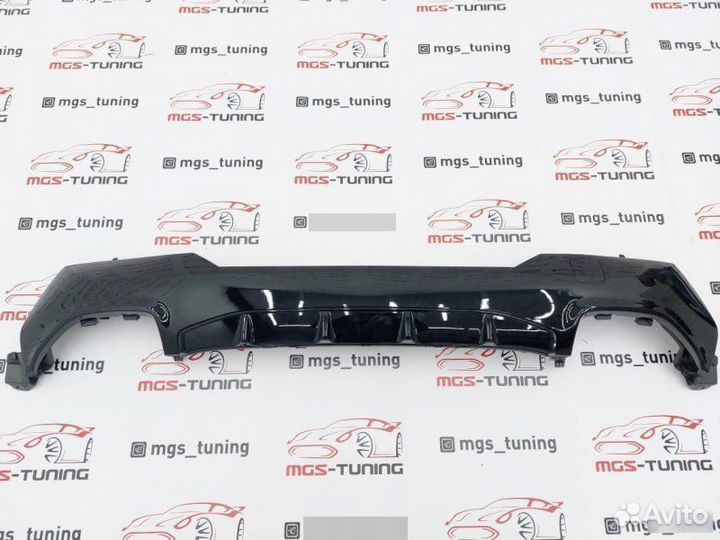 Диффузор BMW 4 Series G22 M440 M-Performance Black