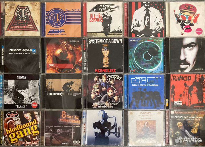 Cd диски разные