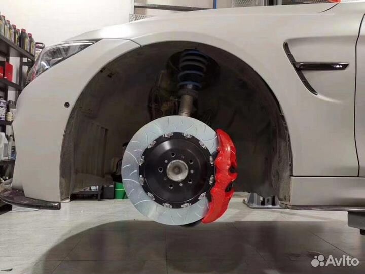 Тюнинг тормоза VW T-Cross 1 Brembo M6 перед