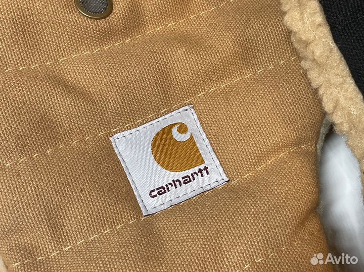Шапка ушанка carhartt