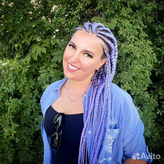 Афрокосы, Афрохвост, брейды, боксерские косы