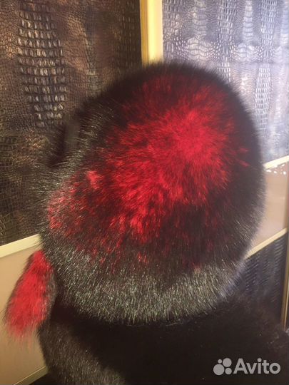 Шапка песец