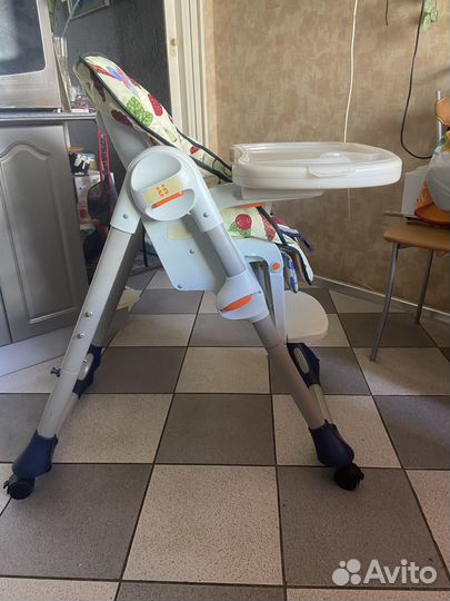 Стул для кормления chicco polly