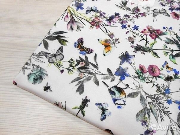 Ткань футер 2х нитка