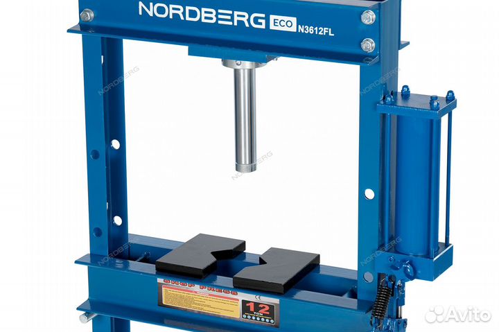 Пресс гидравлический 12т nordberg N3612FL
