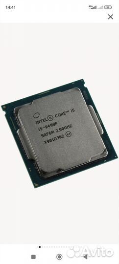 Процессор Intel Core i5-9400F LGA1151 v2, 6 2900 М