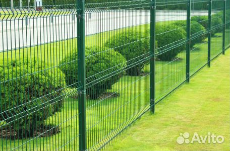 Секционный забор 3D