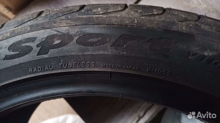 Yokohama Advan Sport V105 265/40 R20 и 295/35 R20 105Y