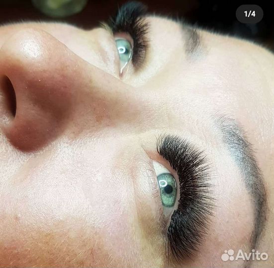 Наращивание ресниц (Все объемы)спб м.Международная