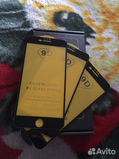 Защитное стекло на айфон 6plus/7plus/8plus