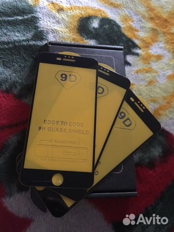 Защитное стекло на айфон 6plus/7plus/8plus