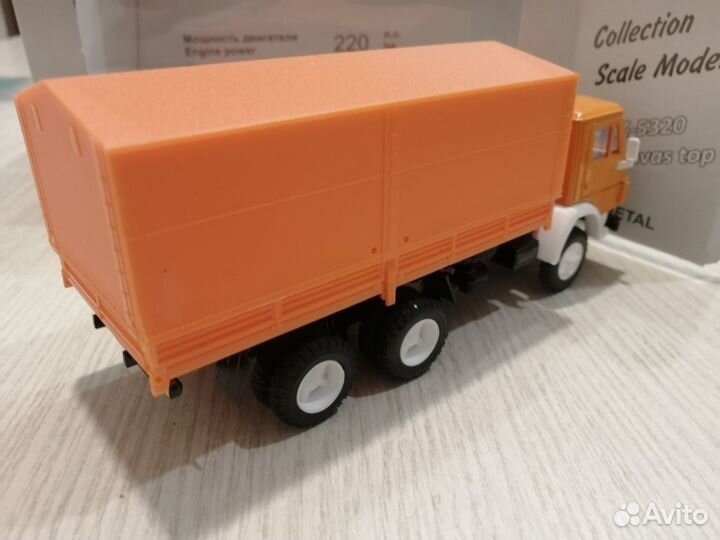 Элекон Камаз-5320 тент оранжевый