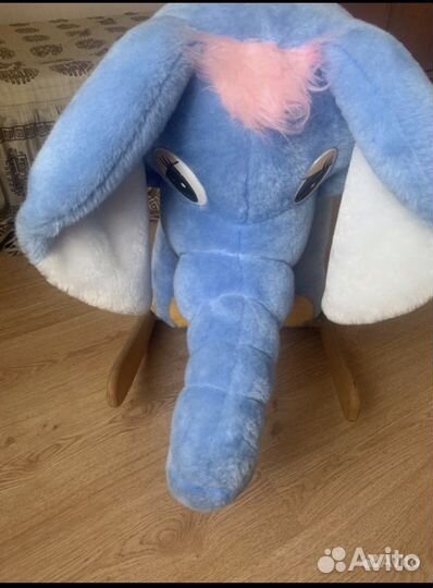 Слон– качалка детская