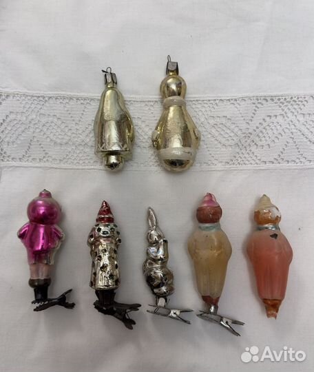 Коллекционные елочные игрушки СССР