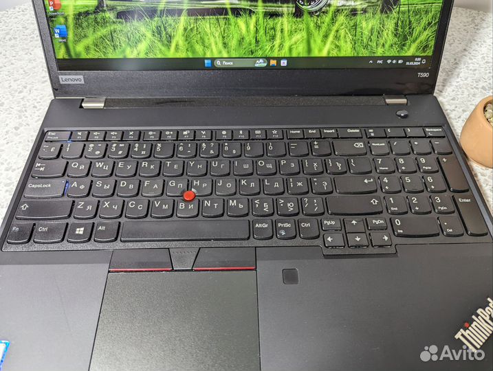 Большой Thinkpad T590 i7-8 ядер/16гб/IPs Матовый