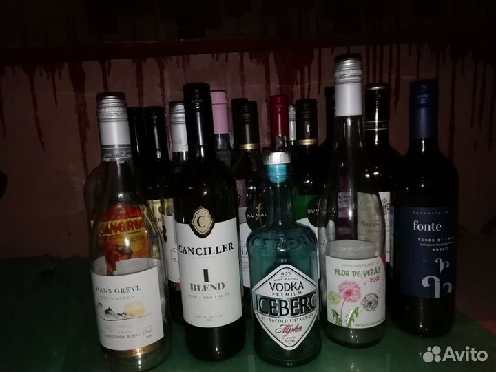 Бутылки винные и др. 40+ шт