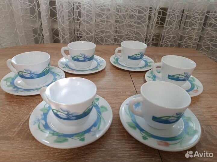 Чашка с блюдцем