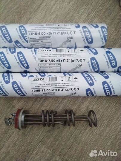 Тэн для электрокотла zota