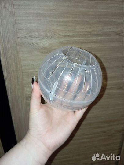 Клетка для грызуна, чашки, колесо, домики