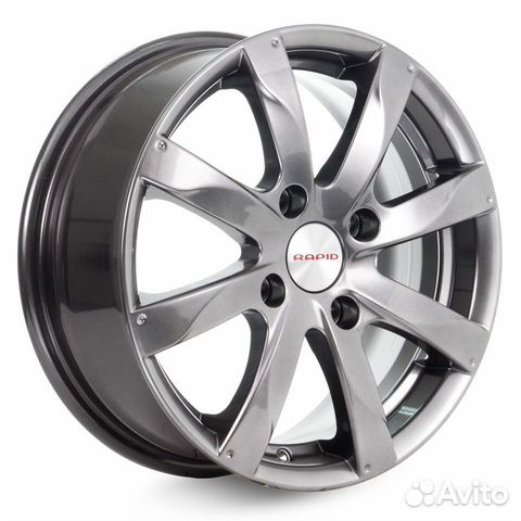 R14 4x98 5,5J ET40 D58,5 K&K Джемини (кс480) дарк платинум