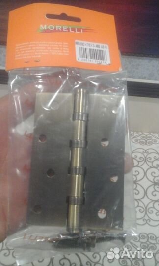 Петля латунная 100х70х2,5