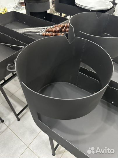 Мангал с подказанником