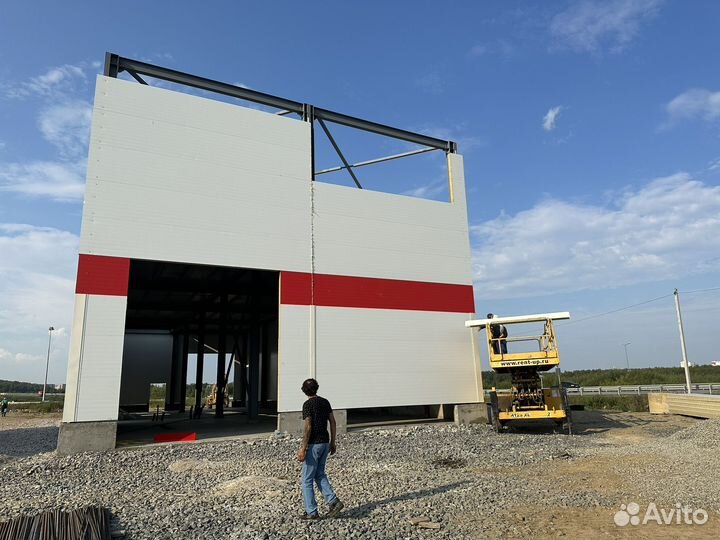 Монтаж сендвич панелей