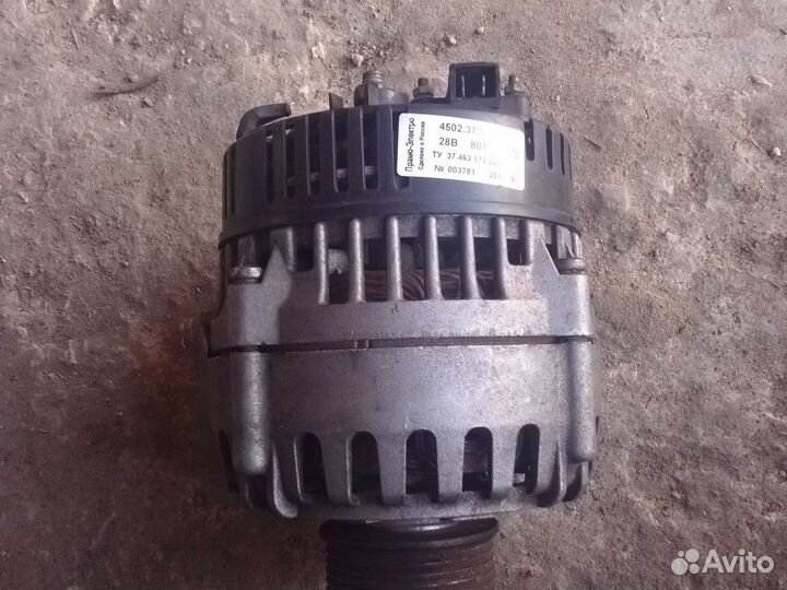 Генератор на камаз евро