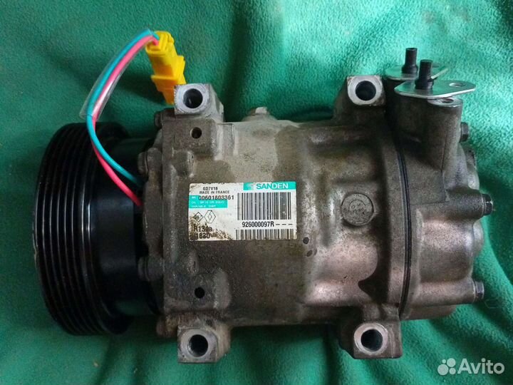 Компрессор кондиционера Дастер,логан