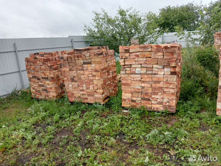 Кирпич огнеупорный шамотный бу