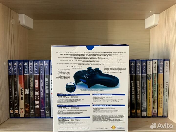 Геймпад Replica PS4 v2 PlayStation Cooper Gold/Мед