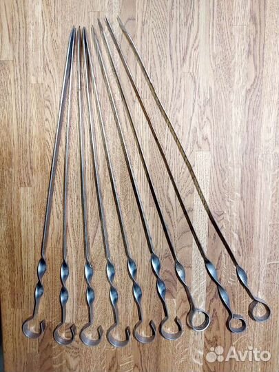 Шампура 9 шт нержавейка