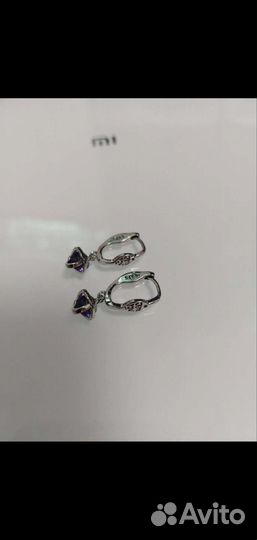 Серьги серебро 925