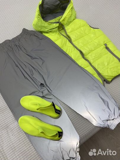 Комплект яркий кислотный светоотрожающий яркий