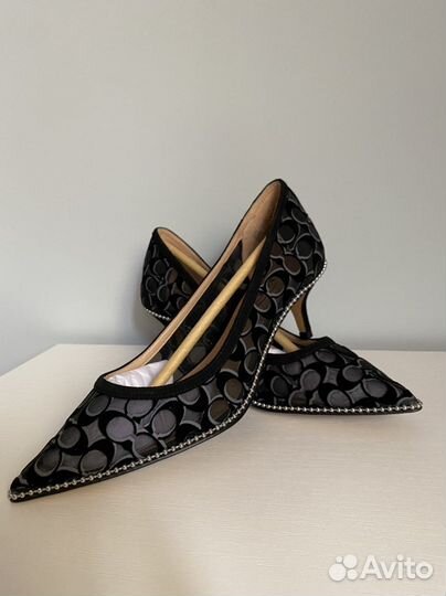 Классические лодочки Coach новые, оригинал