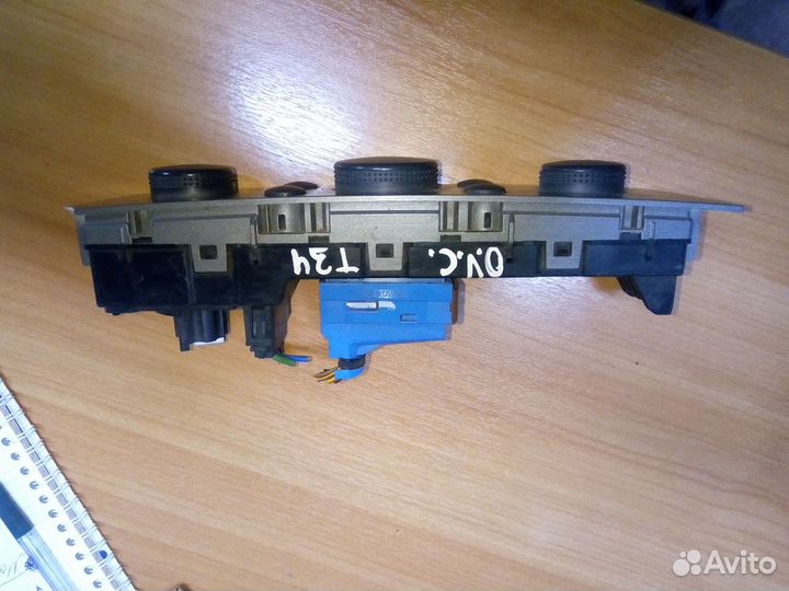 Панель управления климатом печкой opel vectra C