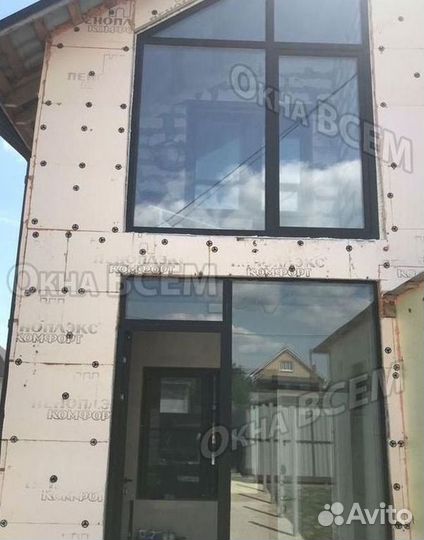 Остекление окон и балконов пвх