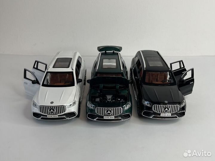 Модель машины Mercedes GLS 1:24