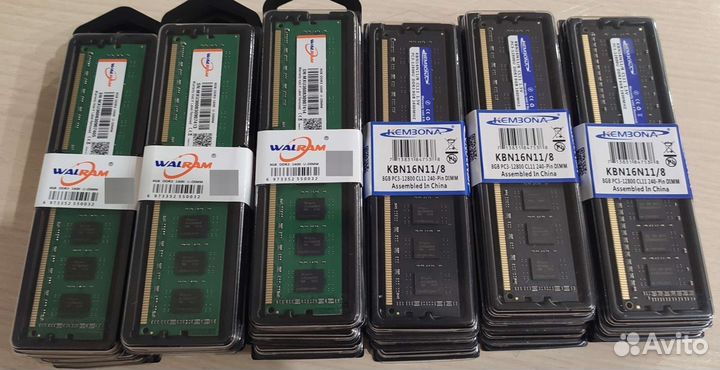 Новая оперативная память DDR3 8Гб для компьютеров