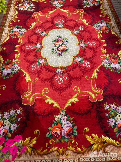 Ковер шерстяной винтаж