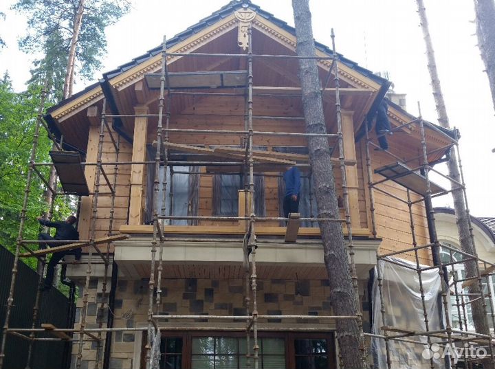 Домокомплект из клееного бруса, ель, 140 на 230