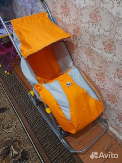 Коляска санки